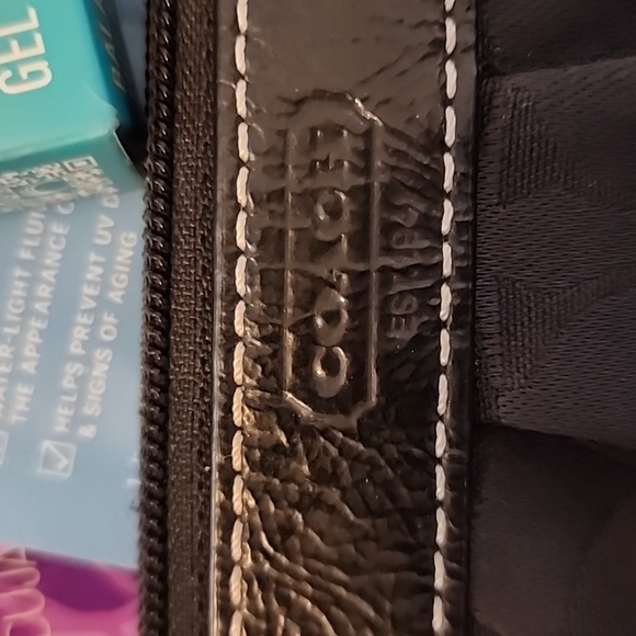 EUC COACH Black Clutch/ Pouch Bundle - Picture 3 of 10